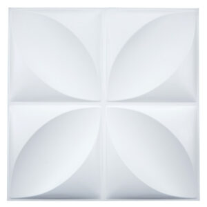 PARED 3D TREBOL  50x50